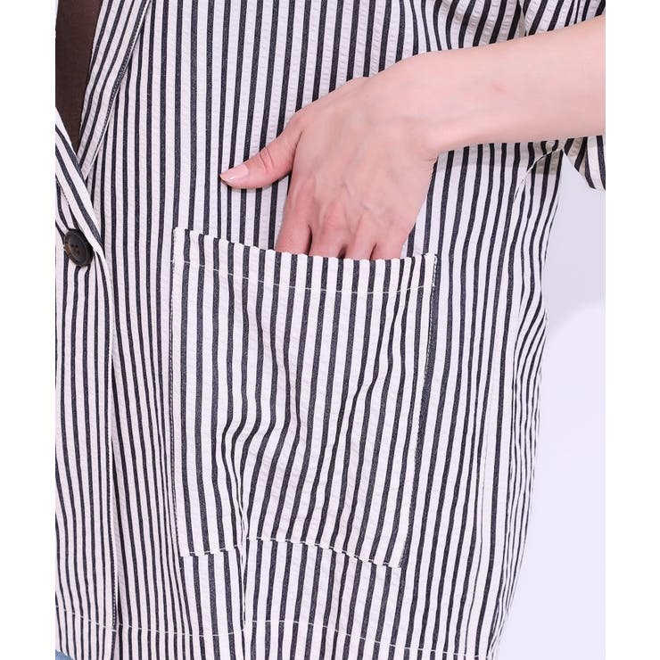 【セットアップ可能 ひんやり 吸水速乾】サッカーストライプ | Cutie Blonde | 詳細画像18 