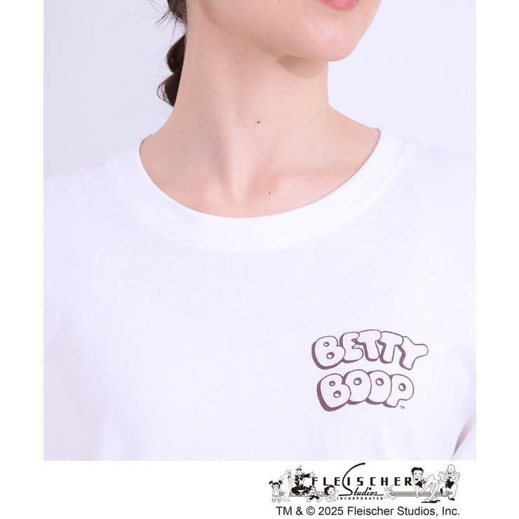 【BETTY BOOP（TM）別注】ベーシックTシャツ | Cutie Blonde | 詳細画像20 