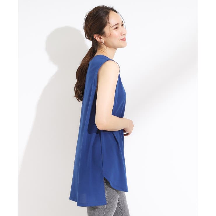 【汗ジミ軽減 ひんやり UV】大人のヘルシーな着こなしに | Cutie Blonde | 詳細画像10 