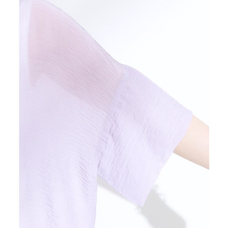 ゆるっと感がこなれ見え ワッシャーシアー半袖シャツ | Cutie Blonde | 詳細画像29 