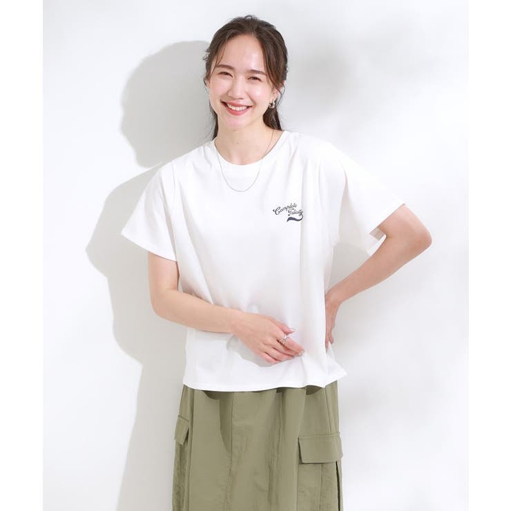 【S-LL/ひんやり/汗ジミ軽減/UVカット】グラフィックアソートTシャツ | Cutie Blonde | 詳細画像33 