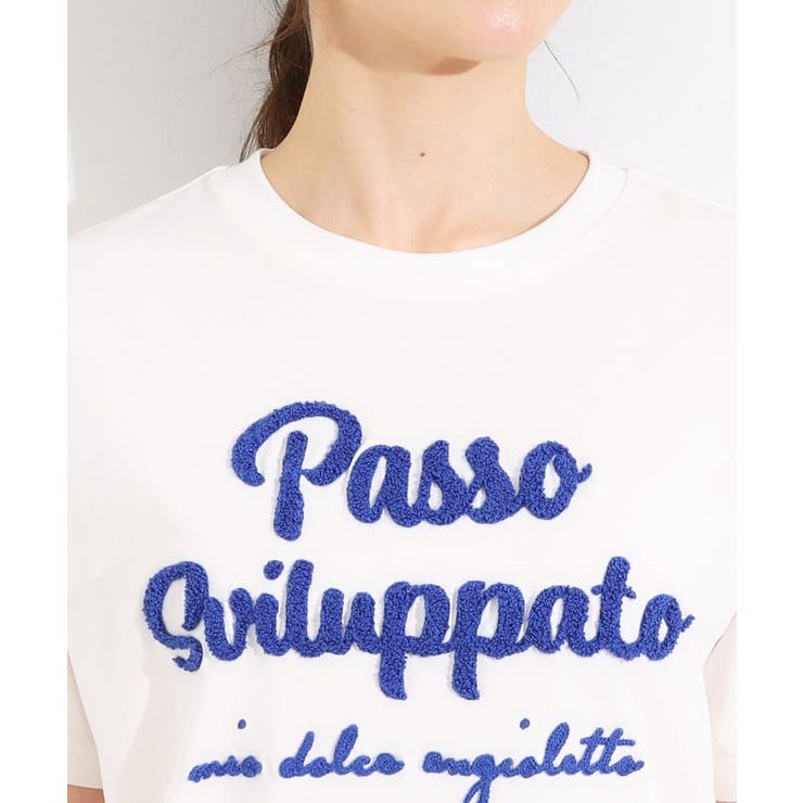 【ひんやり/S-LL】サガラ刺繍ロゴTシャツ | Cutie Blonde | 詳細画像16 