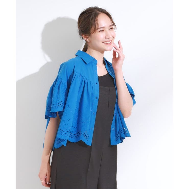 コーデの主役になる スカラップレースブラウス | Cutie Blonde | 詳細画像13 