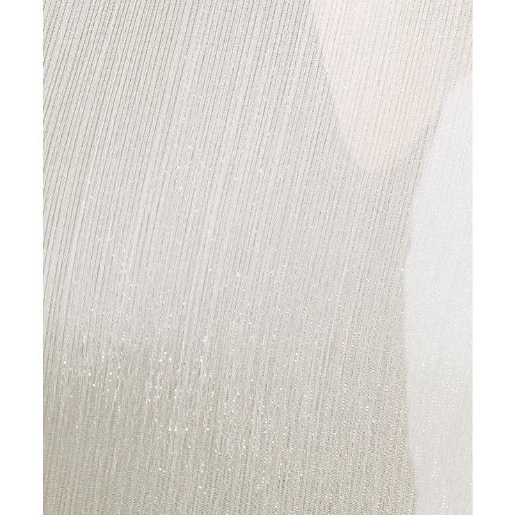 大人のシアー感 ラメが華やかな楊柳ポンチョシャツ | Cutie Blonde | 詳細画像4 