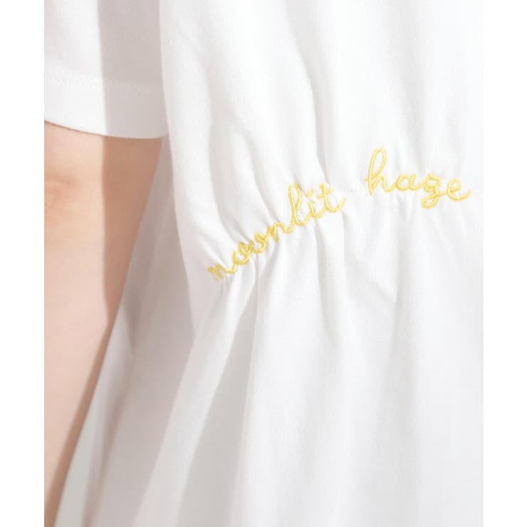 【ひんやり】大人のカジュアルスタイルに レタリング刺繍Tシャツ | Cutie Blonde | 詳細画像18 