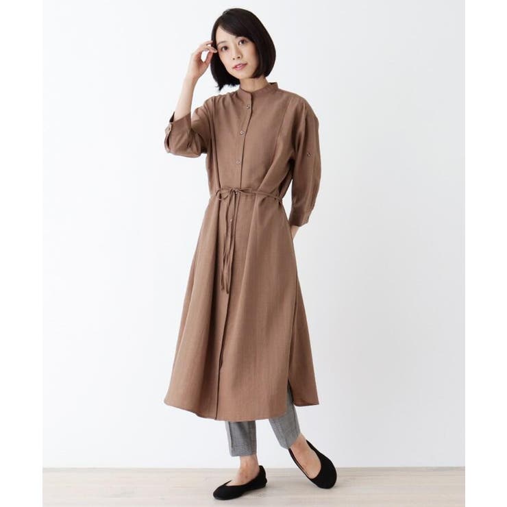 M Ll バンドカラーロングワンピース 品番 Wrdw Shoo La Rue シューラルー のレディースファッション通販 Shoplist ショップリスト