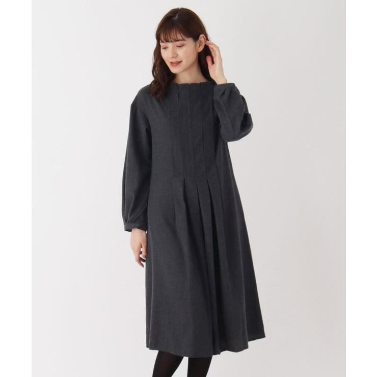 M L タック衿ふんわりワンピース 品番 Wrdw Shoo La Rue シューラルー のレディースファッション通販 Shoplist ショップリスト