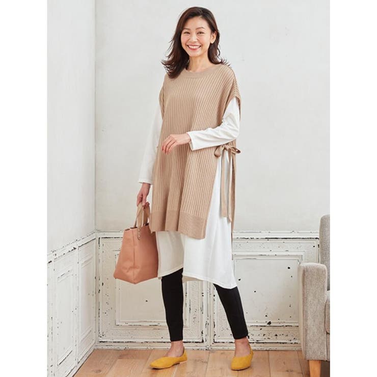 2点セット ニットベスト 長袖ワンピース 品番 Wrdw Shoo La Rue シューラルー のレディースファッション通販 Shoplist ショップリスト