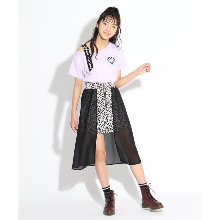 ニコラ掲載 シフォンレイヤードスカート 品番 Wrdw Pink Latte ピンクラテ のキッズファッション通販 Shoplist ショップリスト