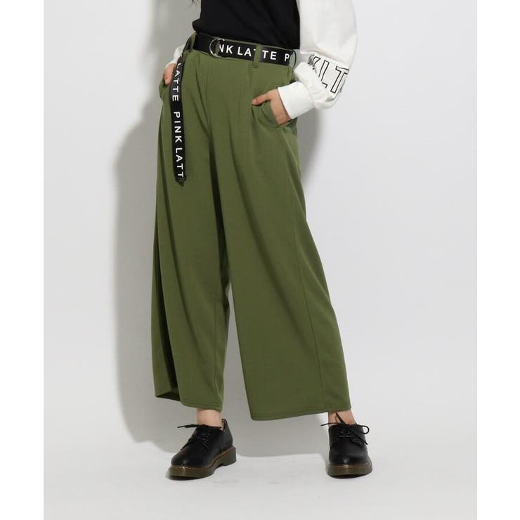 ベルト付カットワイドパンツ 品番 Wrdw Pink Latte ピンクラテ のキッズファッション通販 Shoplist ショップリスト