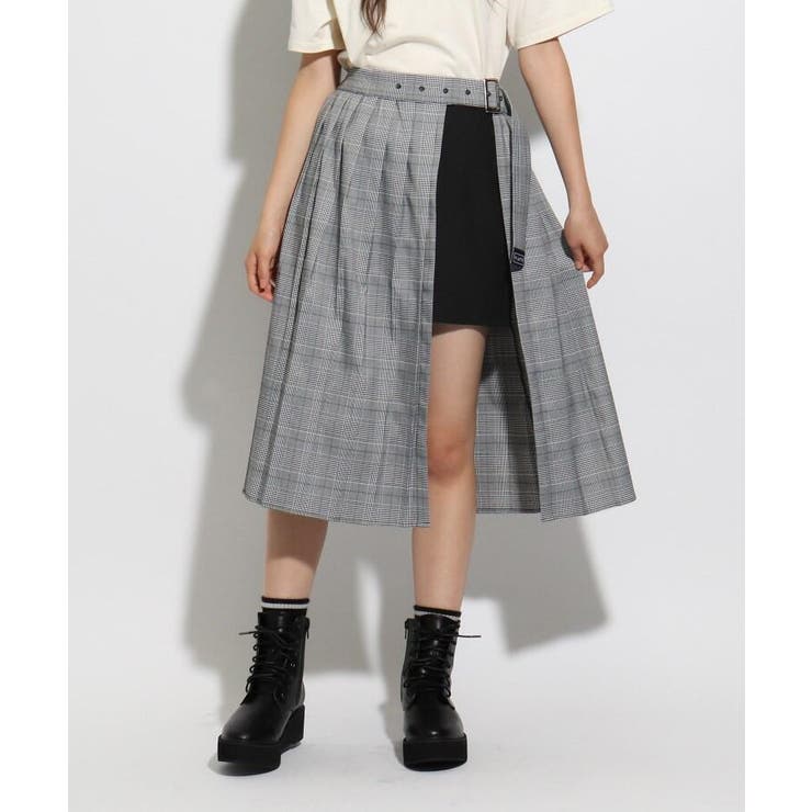 プリーツサイドバックルスカート 品番 Wrdw Pink Latte ピンクラテ のキッズファッション通販 Shoplist ショップリスト