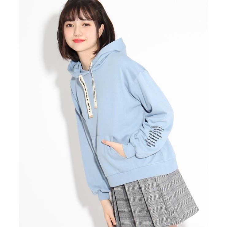 コットン100 ロゴスピンドルパーカー 品番 Wrdw Pink Latte ピンクラテ のキッズファッション通販 Shoplist ショップリスト
