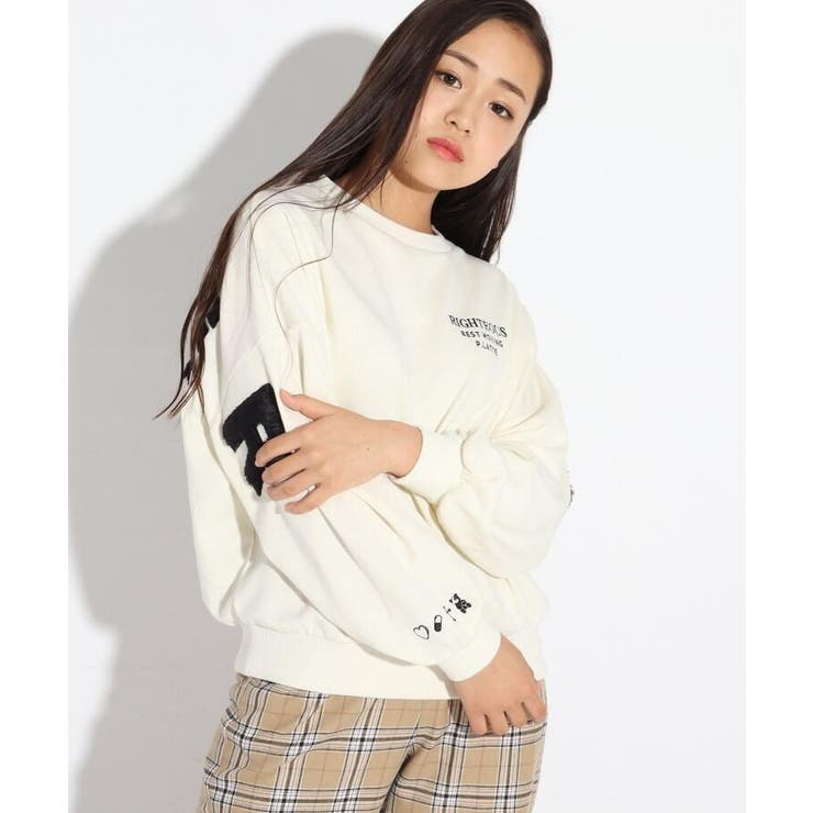 バックファー使いトップス 品番 Wrdw Pink Latte ピンクラテ のキッズファッション通販 Shoplist ショップリスト