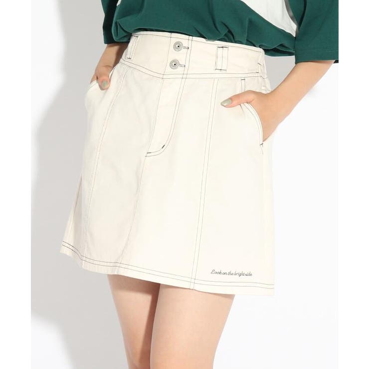 ニコラ掲載商品 ステッチ入りスカート 品番 Wrdw Pink Latte ピンクラテ のキッズファッション通販 Shoplist ショップリスト