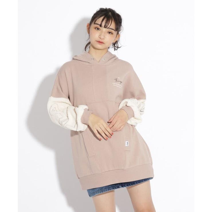 Fila もこもこ裏起毛袖ボアワンピース 品番 Wrdw Pink Latte ピンクラテ のキッズ ファッション通販 Shoplist ショップリスト