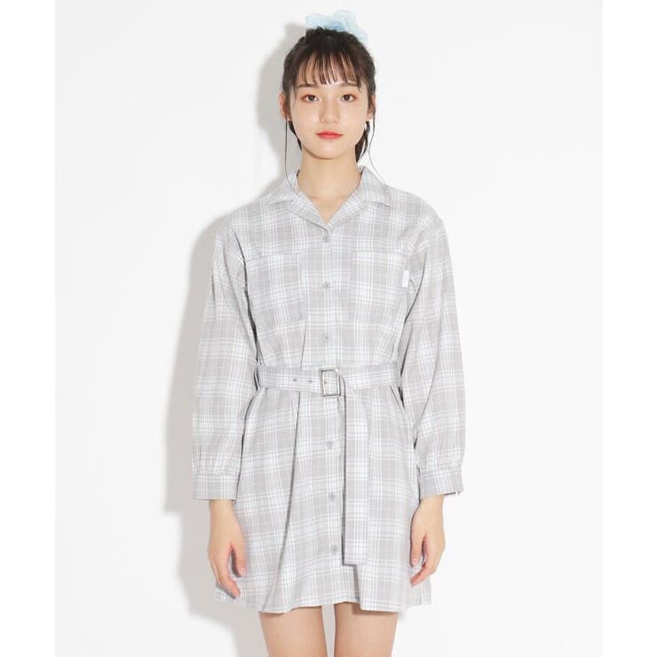 ニコラ掲載 開襟シャツワンピース シュシュ セット 品番 Wrdw Pink Latte ピンクラテ のキッズファッション通販 Shoplist ショップリスト