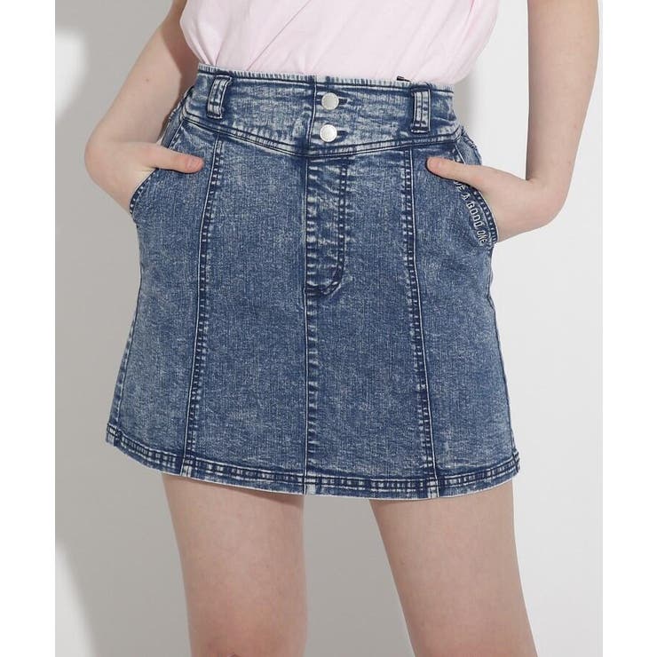 ニコラ掲載 ステッチ台形スカート 品番 Wrdw Pink Latte ピンクラテ のキッズファッション通販 Shoplist ショップリスト