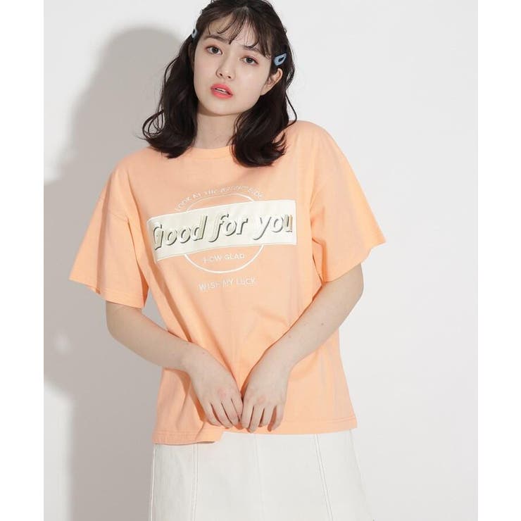 ニコラ掲載 インパクトグラフィックtシャツ 品番 Wrdw Pink Latte ピンクラテ のキッズファッション通販 Shoplist ショップリスト