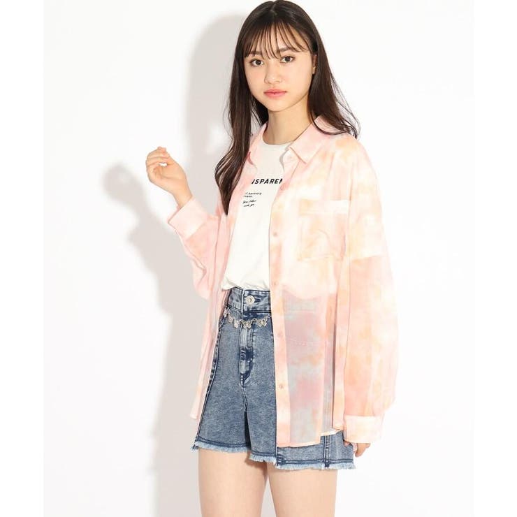 透けシャツ Tシャツ Set 品番 Wrdw Pink Latte ピンクラテ のキッズファッション通販 Shoplist ショップリスト