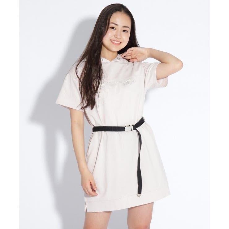 サテンアップリケベルト付フード付きワンピース 品番 Wrdw Pink Latte ピンクラテ のキッズファッション通販 Shoplist ショップリスト