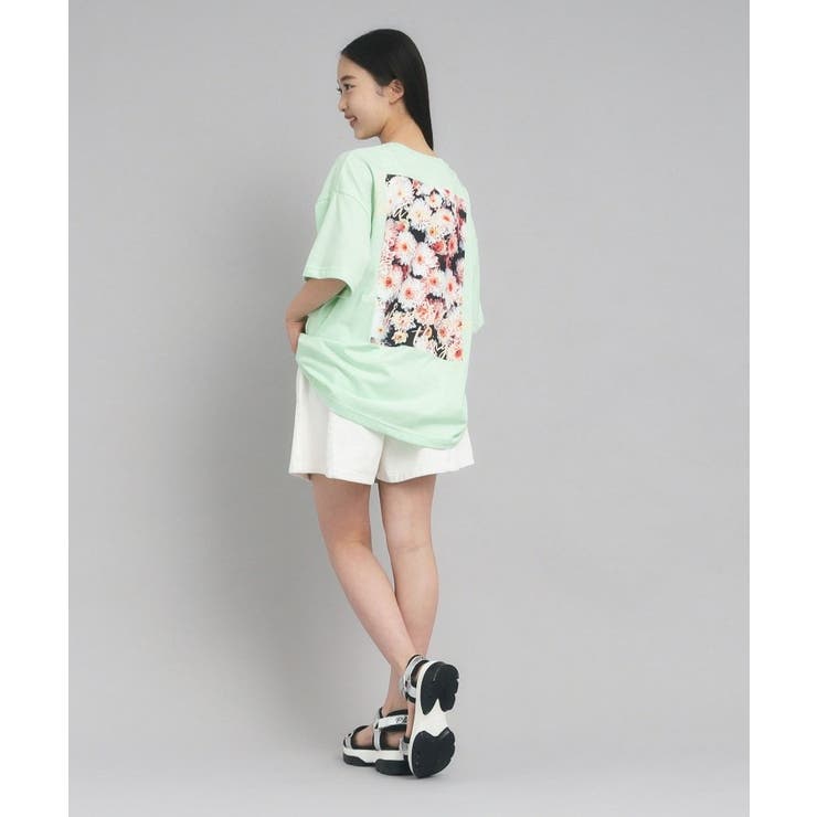 130cmあり】バックフォトプリントTシャツ[品番：WRDW0202558