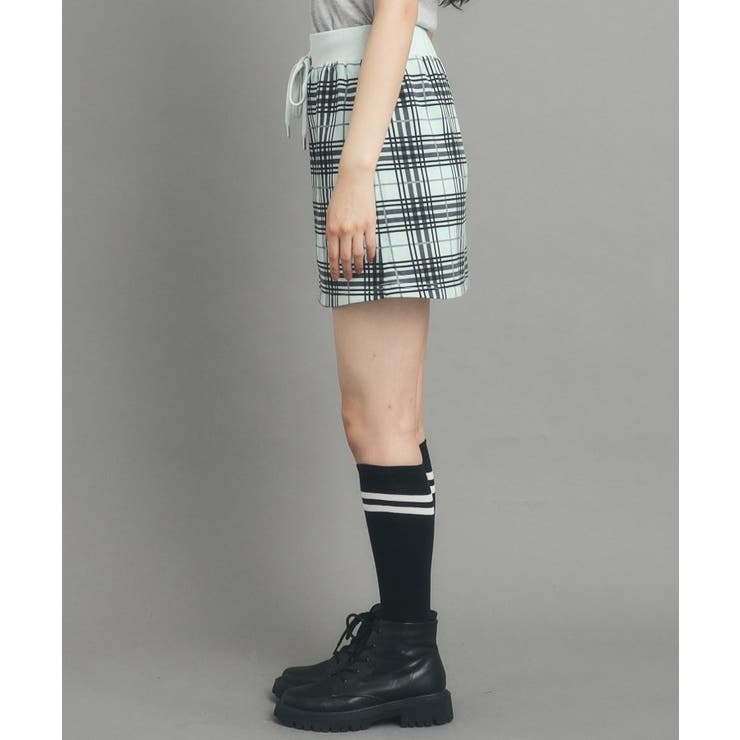 【130cmあり/インナー付き】チェックミニスカート | PINK-latte | 詳細画像14 