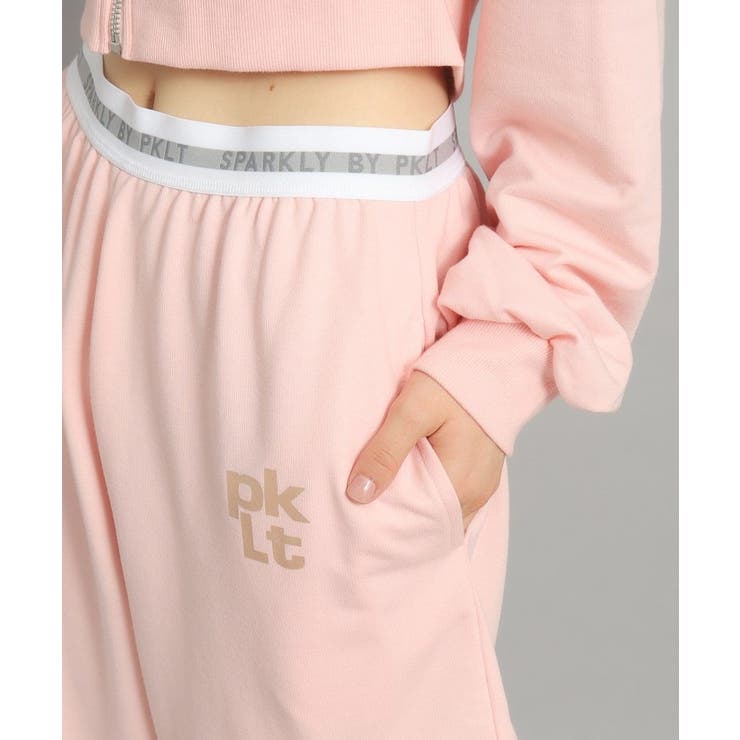 サイドカット スウェットパンツ[品番：WRDW0205237]｜PINK-latte