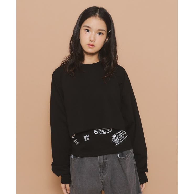 初売り 130cmあり／セットアイテム】レイヤード トップス[品番 140（135～144cm）