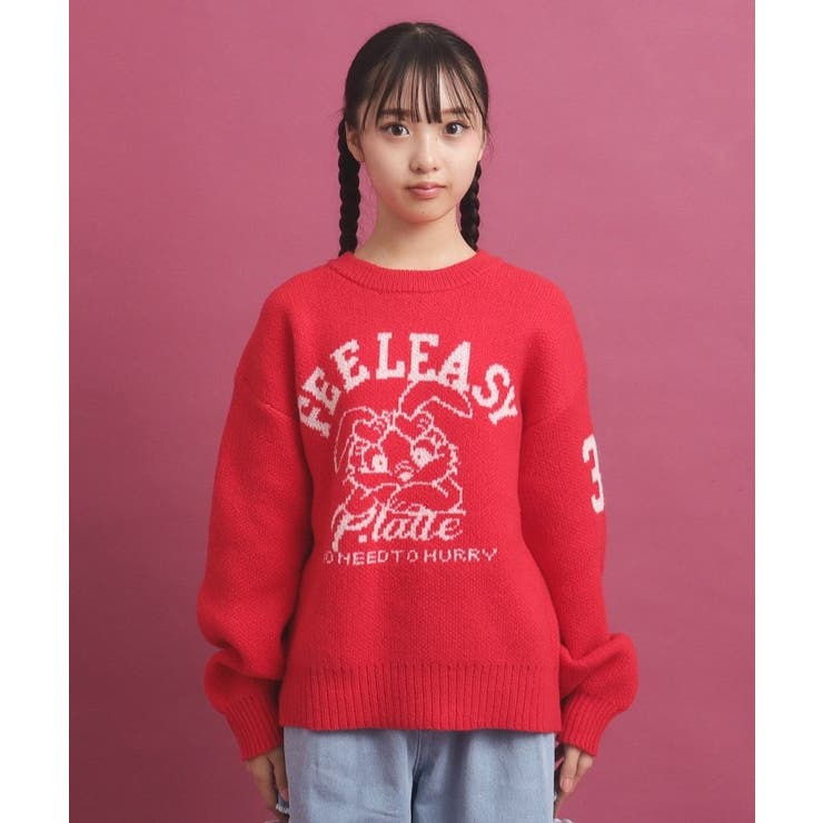 MUTA MARINE フード付きセーター 赤 セール】カシミヤ混強縮キーネックニットプルオーバー（ニット