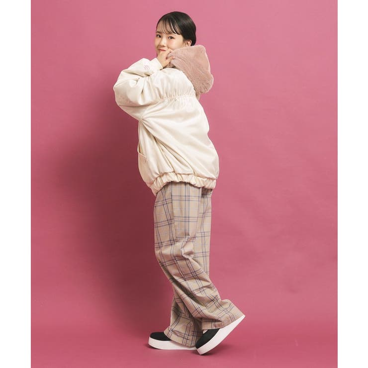 フーディ付き】モコモコ リバーシブルエコファー[品番