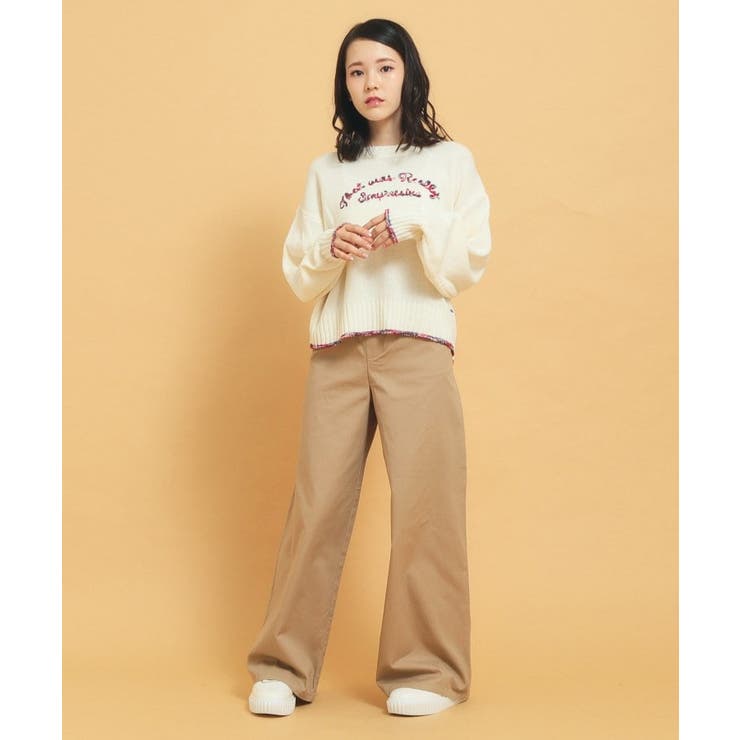 ウエストロゴデザインパンツ | PINK-latte | 詳細画像11 