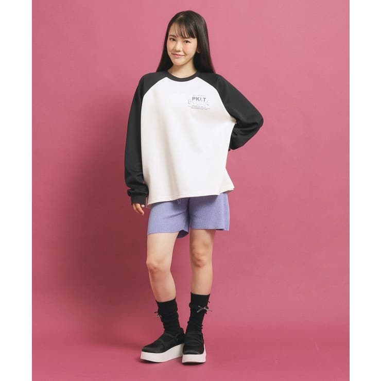 【セットアップあり】リブニットショートパンツ | PINK-latte | 詳細画像11 