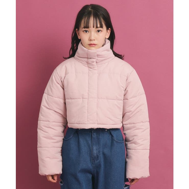 【美品】MEGMIURA 2025SS ２Way モッズコート ピンク 2WAY】 中綿マルチショートコート[品番：WRDW0213005]｜PINK