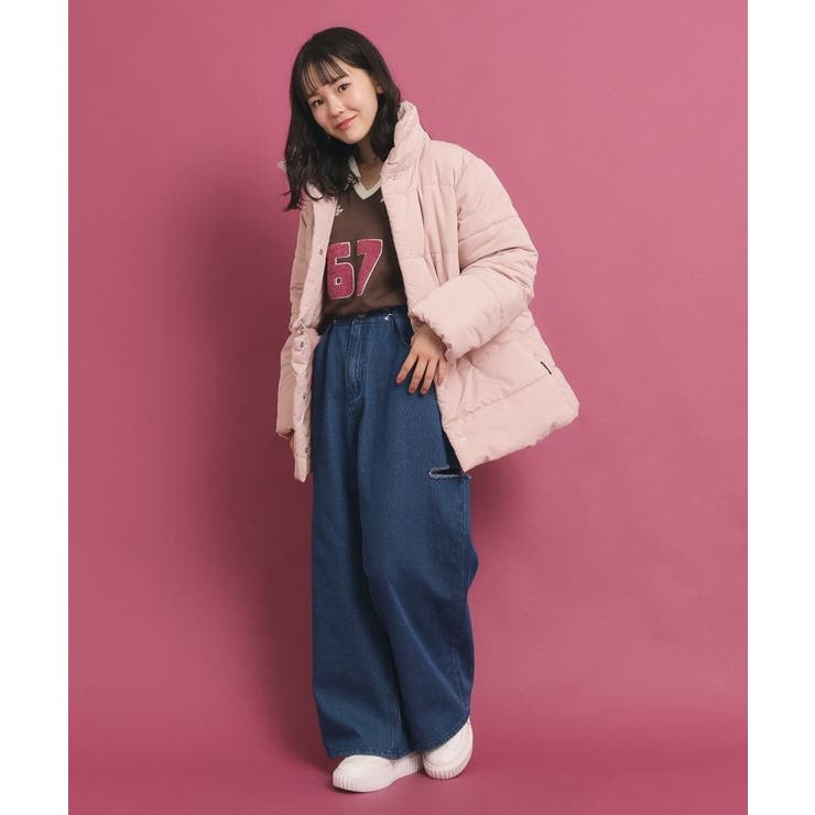 2WAY】 中綿マルチショートコート[品番：WRDW0213005]｜PINK-latte