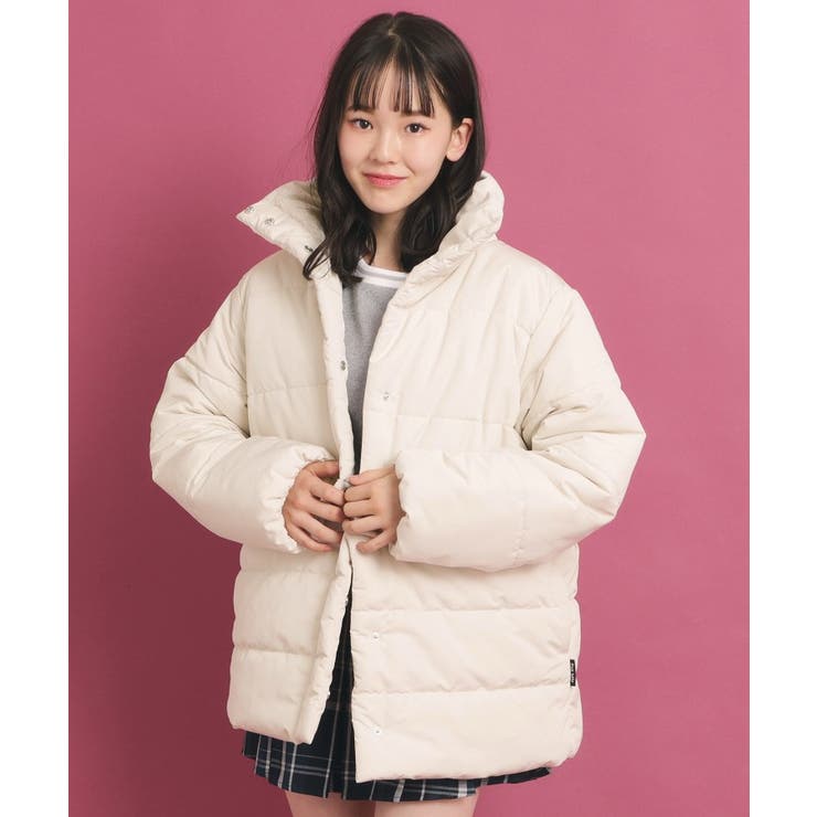 2WAY】 中綿マルチショートコート[品番：WRDW0213005]｜PINK-latte