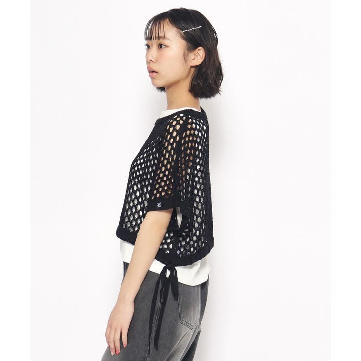 2点SET】メッシュニットSET[品番：WRDW0198910]｜PINK-latte  