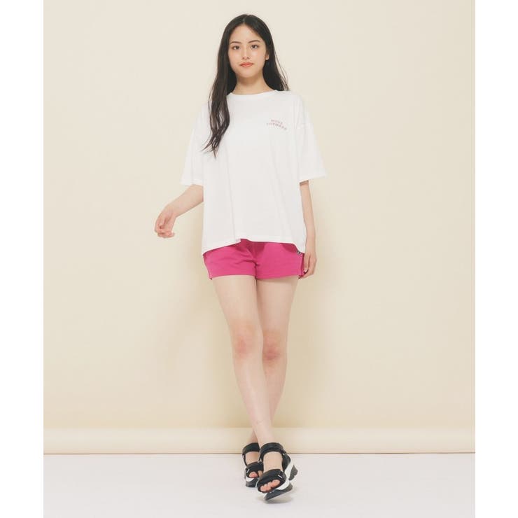 【130cmあり】クマちゃんTシャツ[品番：WRDW0202005]｜PINK-latte（ピンクラテ）のキッズファッション通販｜SHOPLIST（ショップリスト）