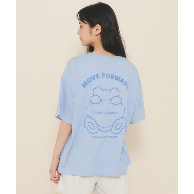 130cmあり】クマちゃんTシャツ[品番：WRDW0202005]｜PINK-latte（ピンクラテ ）のキッズファッション通販｜SHOPLIST（ショップリスト）
