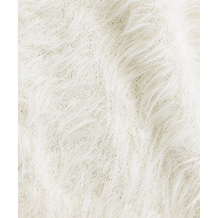 ウォッシャブルロゴシャギーニットカーディガン | PINK-latte | 詳細画像11 