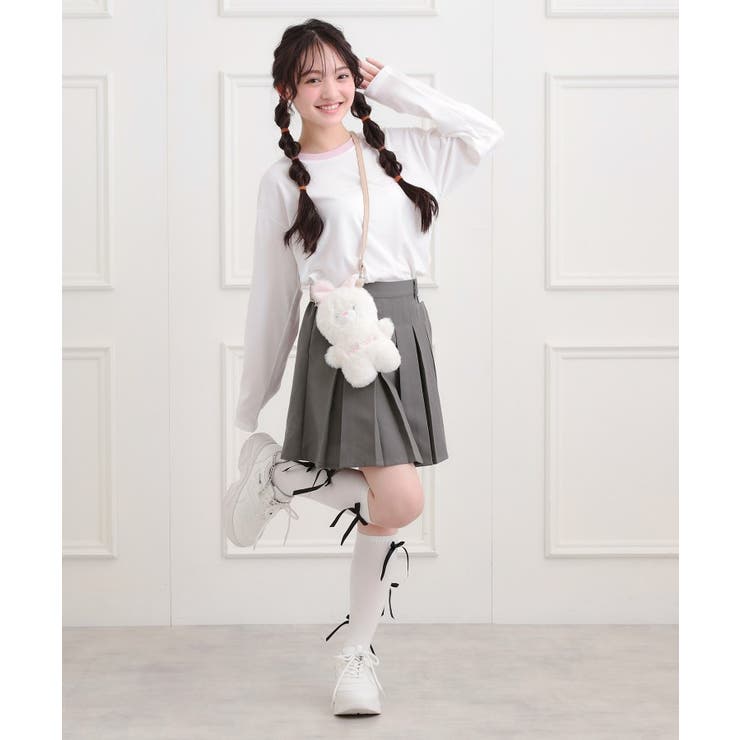 インパン付プリーツスカート | PINK-latte | 詳細画像11 