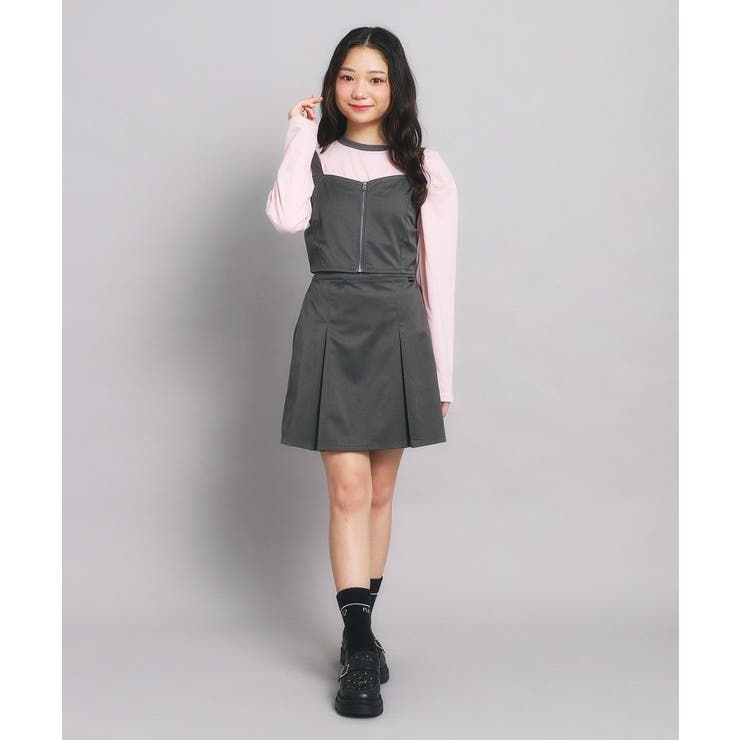 ※難あり※BABY♡ビスチェとスカートのセットアップ♡ セットアップ】ビスチェ＋スカートSET[品番：WRDW0222117]｜PINK-latte