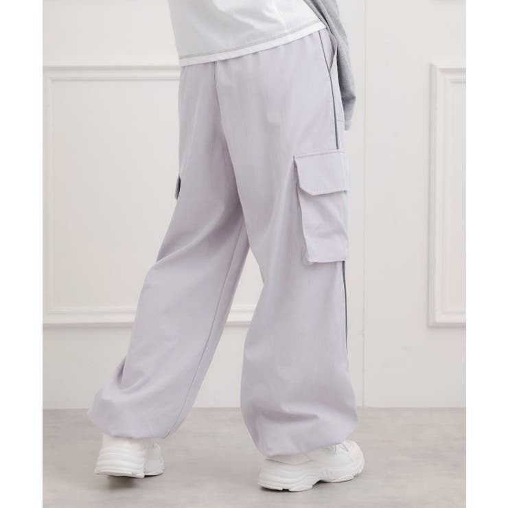 ベーシックパイピングカーゴパンツ | PINK-latte | 詳細画像21 