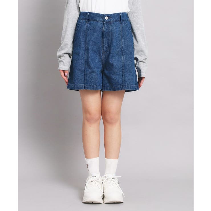 ハイウエストショートパンツ | PINK-latte | 詳細画像1 