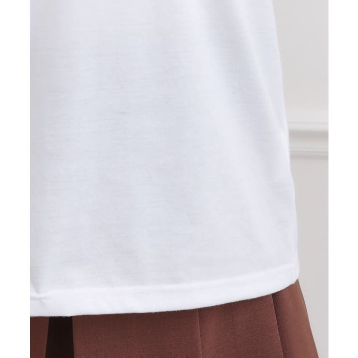 ルーズチェックシャツ＋ロンT | PINK-latte | 詳細画像16 