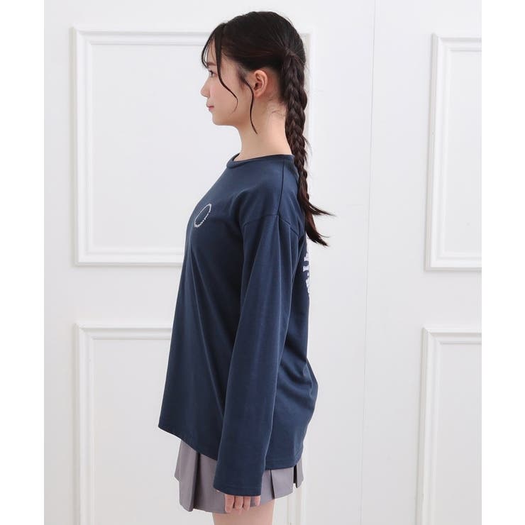 フロッキーくまちゃんロンT | PINK-latte | 詳細画像3 