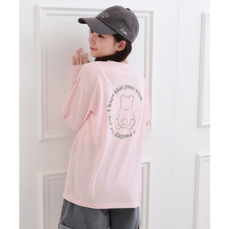 フロッキーくまちゃんロンT | PINK-latte | 詳細画像1 