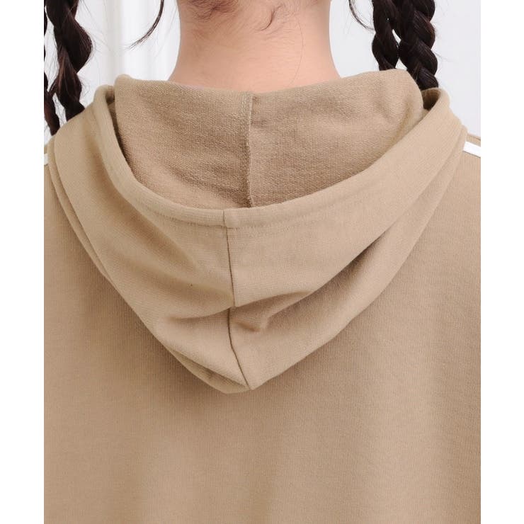 袖ラインパーカ＋ショートパンツセット | PINK-latte | 詳細画像6 