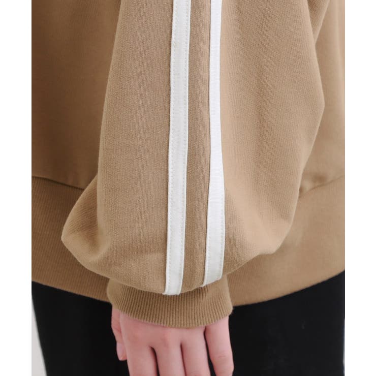 袖ラインパーカ＋ショートパンツセット | PINK-latte | 詳細画像8 