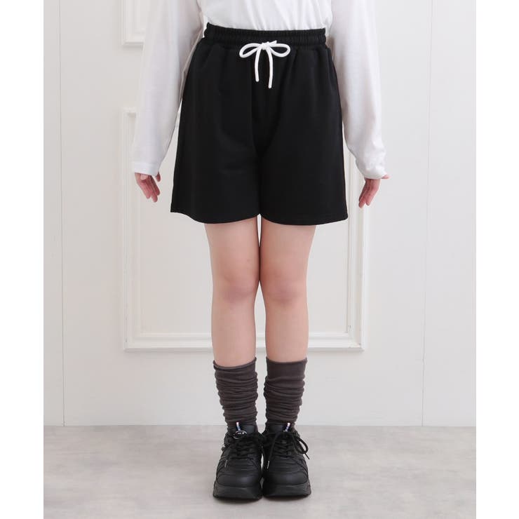 袖ラインパーカ＋ショートパンツセット | PINK-latte | 詳細画像11 