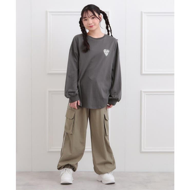 メルトハートビッグチュニックロンT | PINK-latte | 詳細画像10 